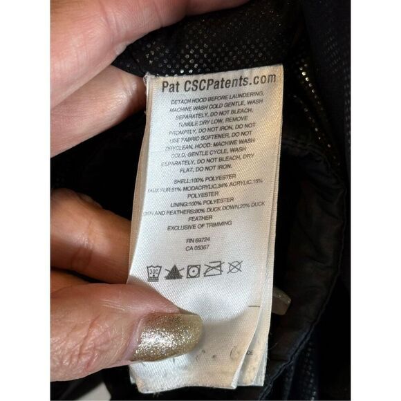 Columbia Black Omni-Heat 650 Down Filled Midi Puffer Jacket Women’s Small - Picture 11 of 16